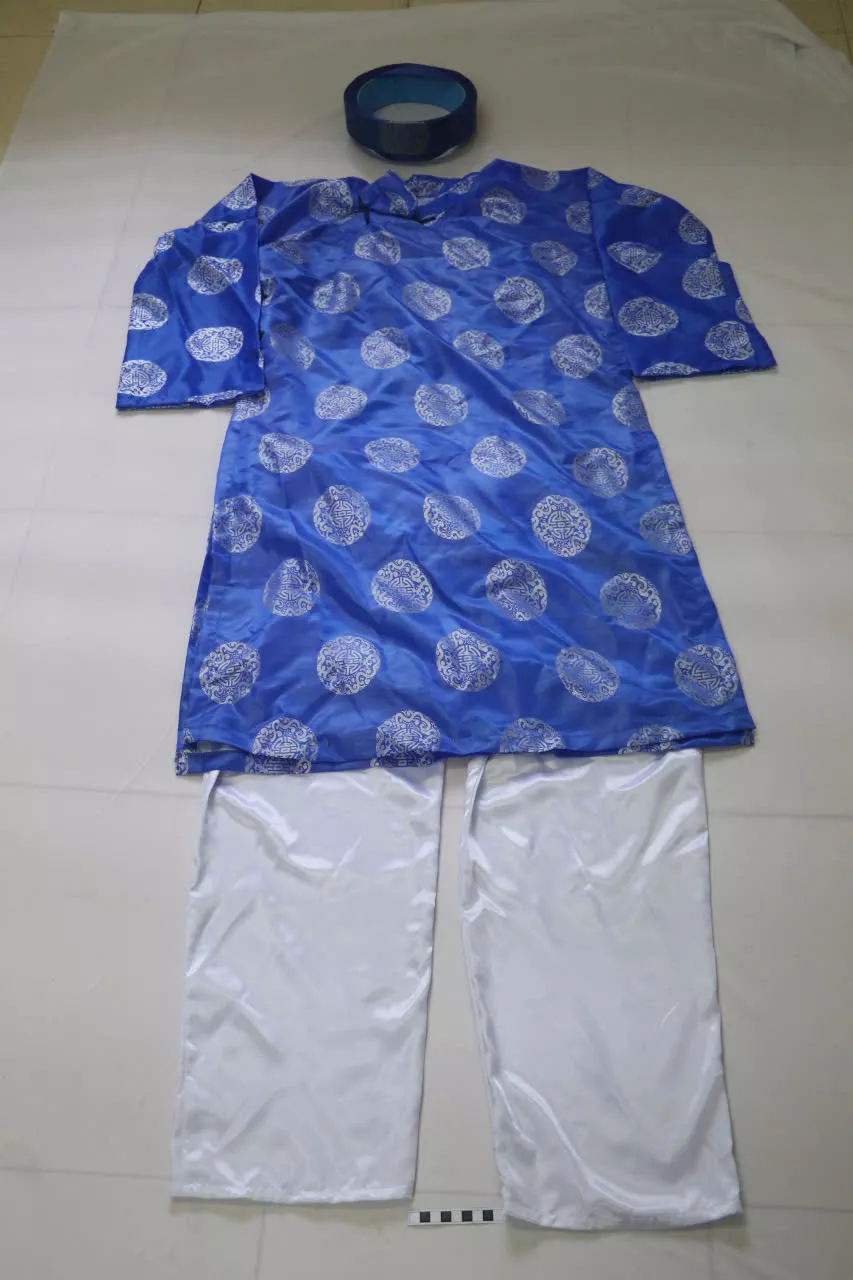 Bộ trang phục nhạc công - Nghệ thuật bài chòi xứ Quảng