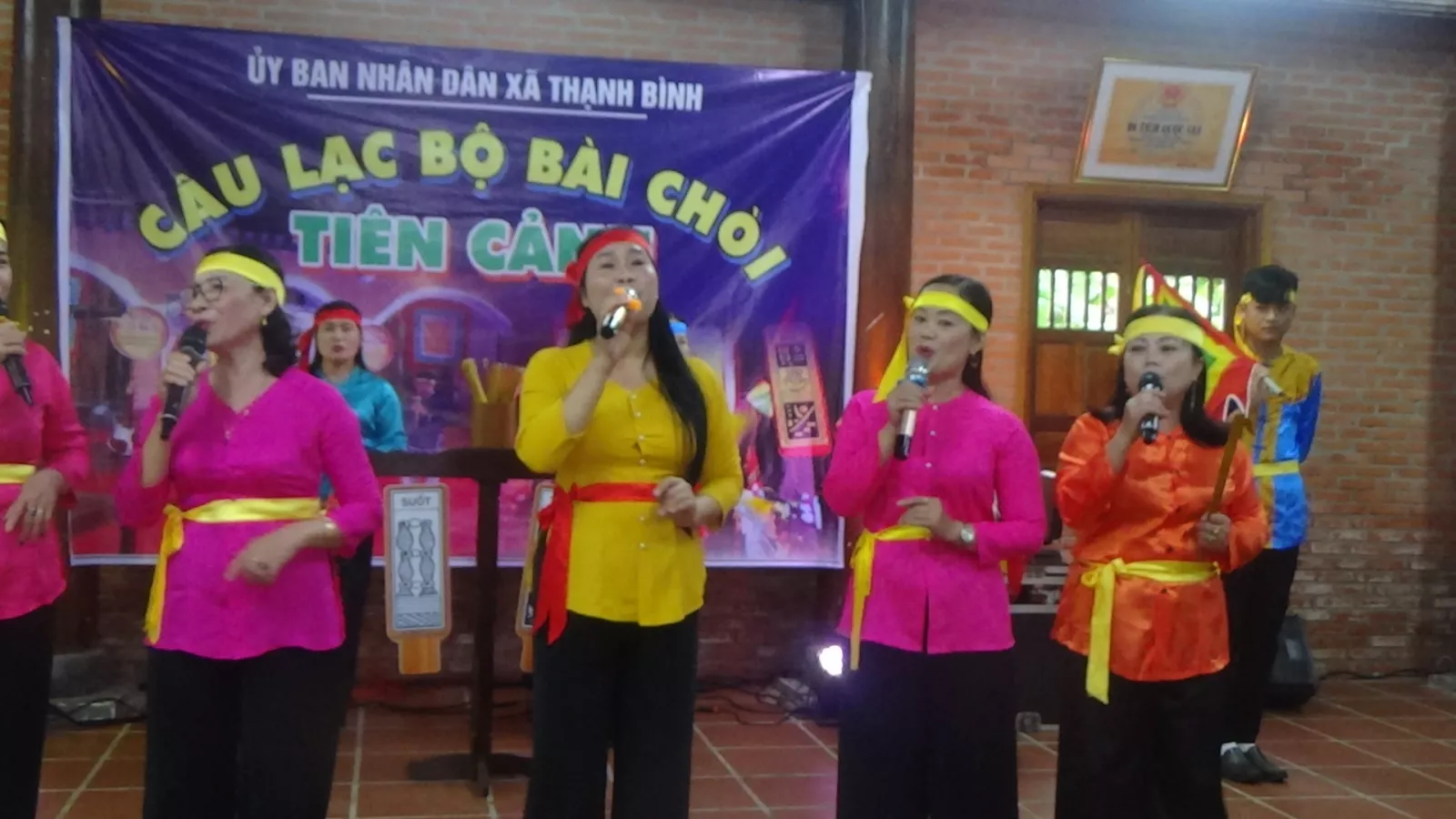 Câu lạc bộ bài chòi Tiên Cảnh  xã Thanh Bình
