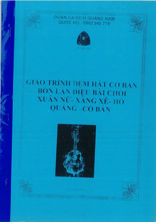 Giáo trình luyện hát cơ bản bốn làn điệu bài Chòi