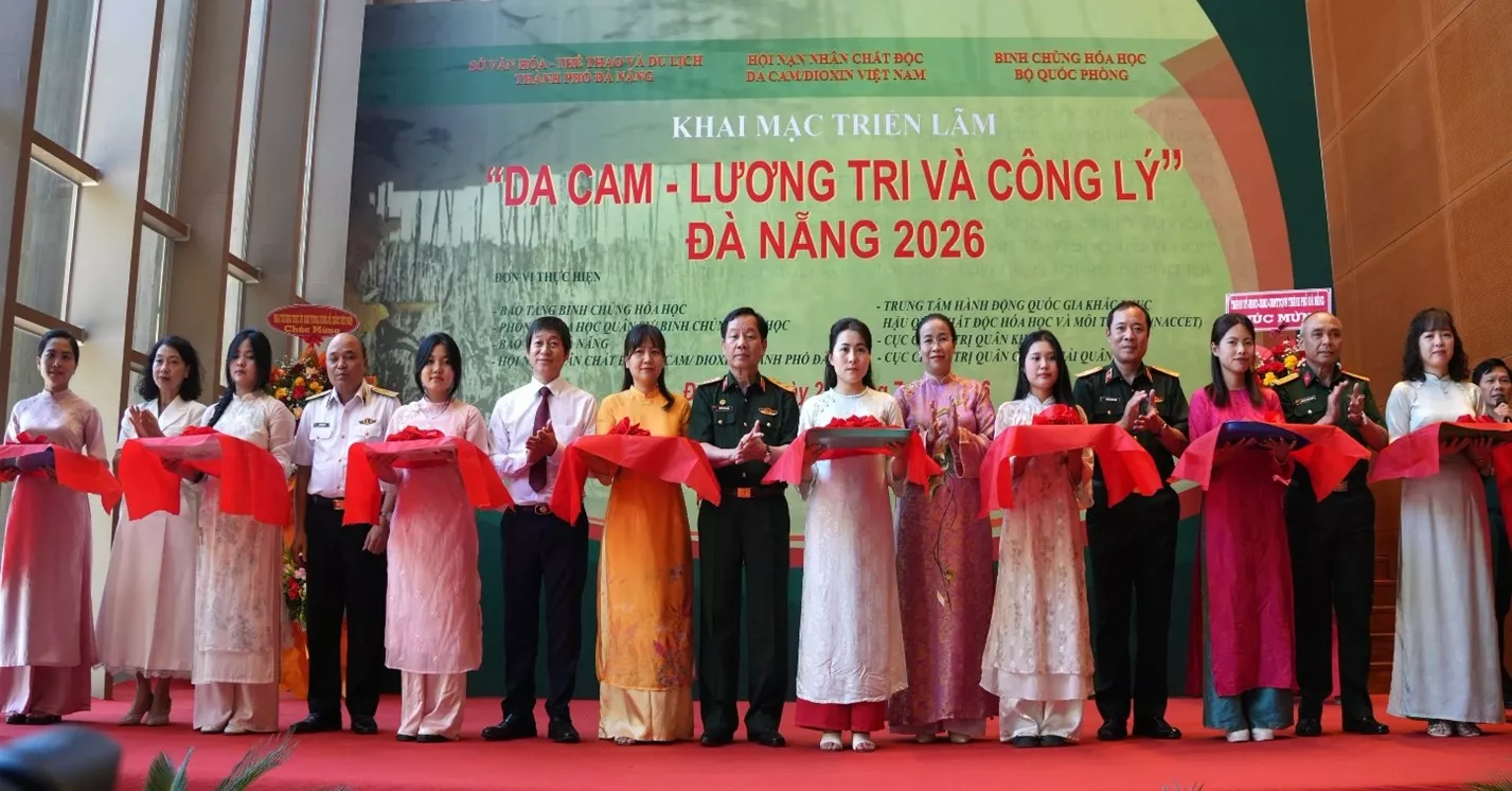 Triển lãm “Da cam - Lương tri và Công lý” – Đà Nẵng 2026: Hành trình đánh thức ký ức, lan tỏa lòng nhân ái