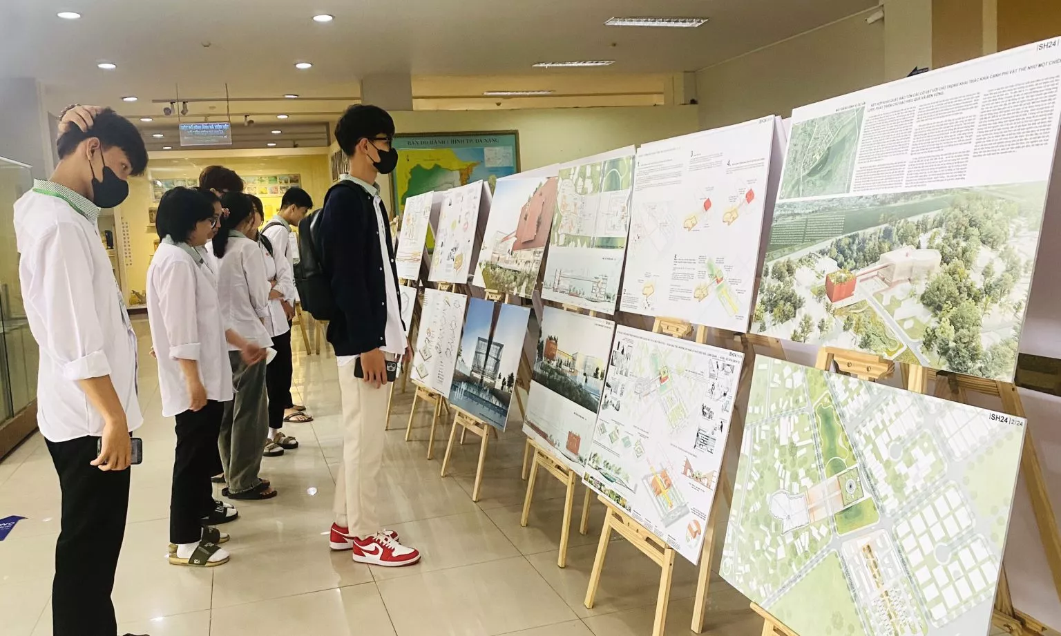 Triển lãm phương án dự thi cuộc thi tuyển chọn phương án quy hoạch, kiến trúc Bảo tàng Điêu khắc Chăm cơ sở 2 (tại Phong Lệ) - Giai đoạn 1