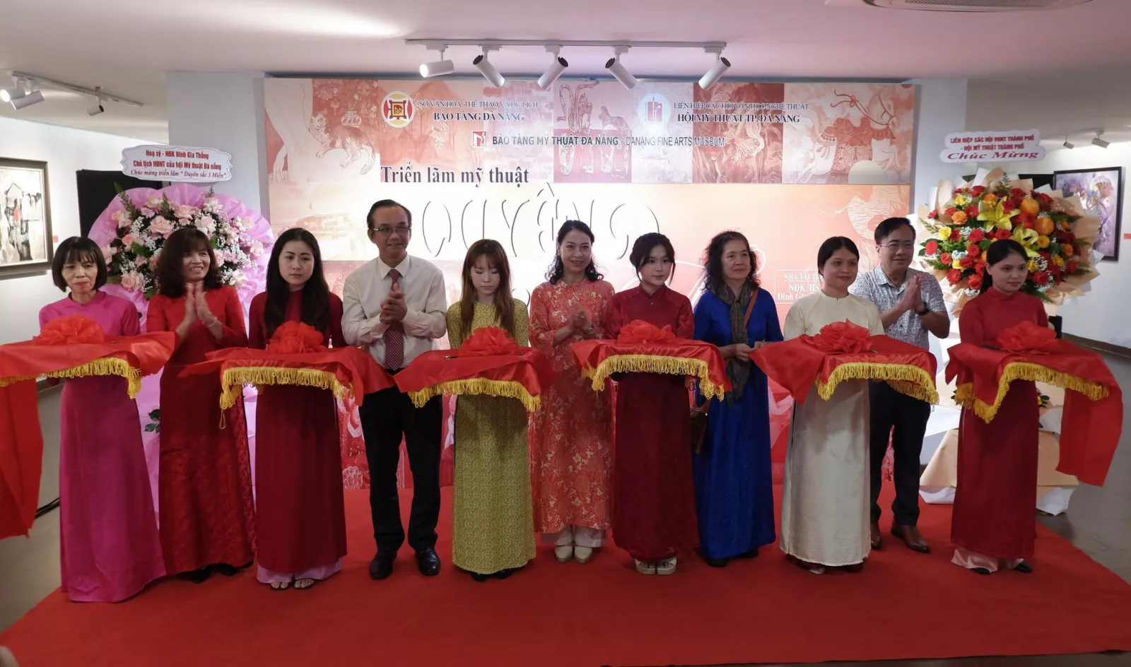 Triển lãm mỹ thuật “Duyên sắc ba miền”